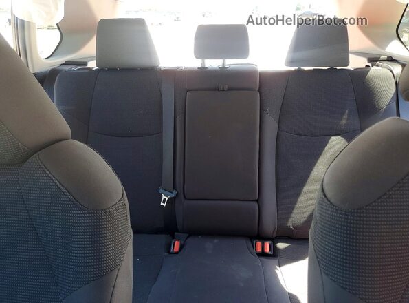 2T3K1RFV5KW021681 2019 TOYOTA RAV4 Black Հետևի նստատեղերի տեսք