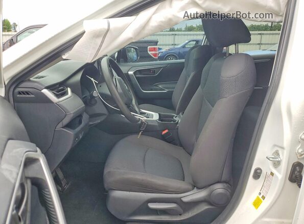 2T3K1RFV5LC061889 2020 TOYOTA RAV4 White Widok wnętrza z przodu