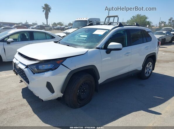 2T3K1RFV5MC167695 2021 TOYOTA RAV4 Белый Передняя левая четверть