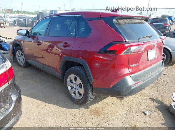 2T3K1RFV6PW244285 2023 TOYOTA RAV4 Red უკანა მარცხენა