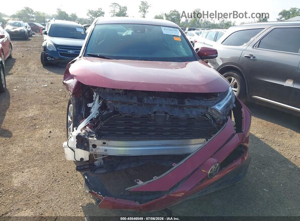 2T3K1RFV6PW244285 2023 TOYOTA RAV4 Red ხელსაწყოთა პანელის ხედი