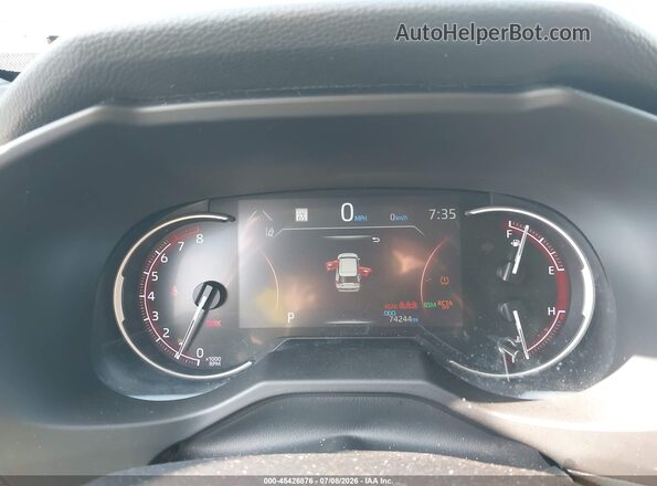 2T3K1RFV7PC226041 2023 TOYOTA RAV4 Gray Widok tylnych siedzeń