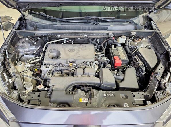 2T3K1RFV8PW259757 2023 TOYOTA RAV4 Charcoal Widok komory silnika