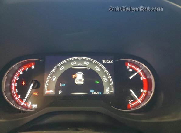 2T3K1RFV8RC293086 2024 TOYOTA RAV4 Gray Вид щитка приладів
