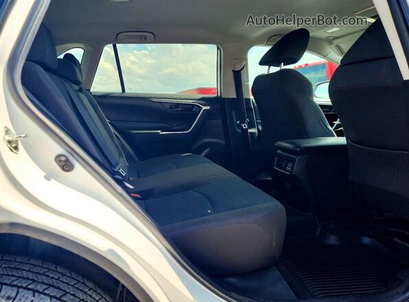 2T3K1RFV9NW200908 2022 TOYOTA RAV4 White Вид задньої частини салону