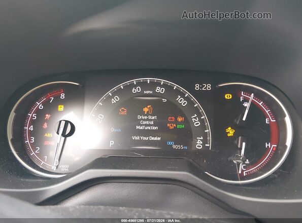 2T3K1RFV9RW358624 2024 TOYOTA RAV4 Gray Вид задніх сидінь