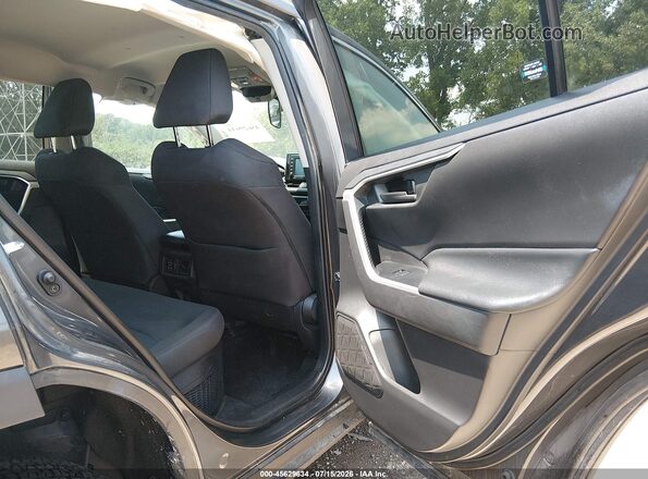 2T3LWRFV0LW060282 2020 TOYOTA RAV4 HYBRID Gray Vista de la etiqueta del VIN