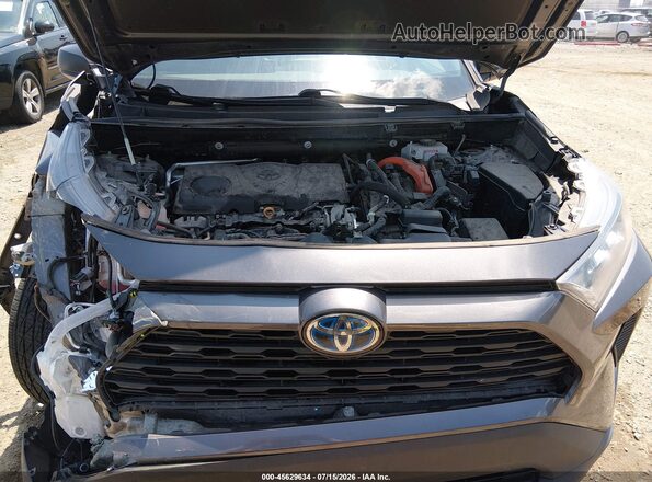 2T3LWRFV0LW060282 2020 TOYOTA RAV4 HYBRID Gray Vista trasera