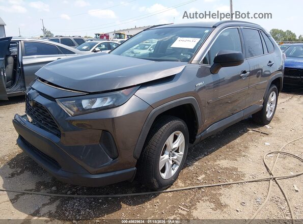 2T3LWRFV0LW060282 2020 TOYOTA RAV4 HYBRID Gray Vista tres cuartos delantera izquierda