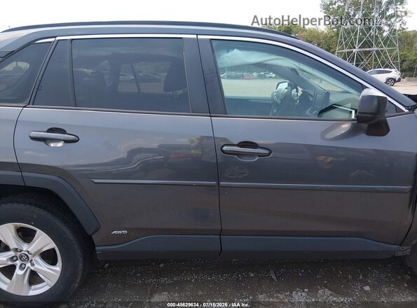 2T3LWRFV0LW060282 2020 TOYOTA RAV4 HYBRID Gray Vista interior trasera