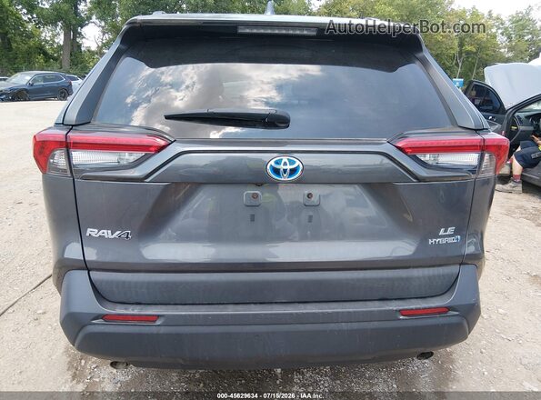 2T3LWRFV0LW060282 2020 TOYOTA RAV4 HYBRID Gray 