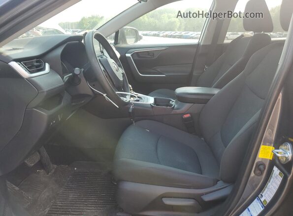 2T3LWRFV2LW093980 2020 TOYOTA RAV4 Gray Widok wnętrza z przodu
