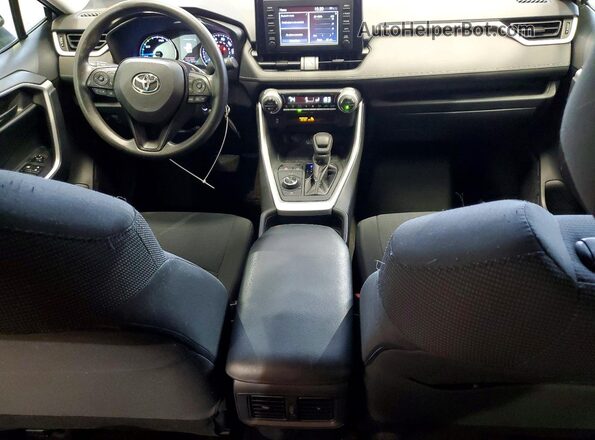 2T3LWRFV3KW036640 2019 TOYOTA RAV4 Серый Вид панели приборов