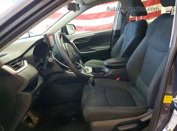 2T3LWRFV3KW036640 2019 TOYOTA RAV4 Серый Вид салона спереди