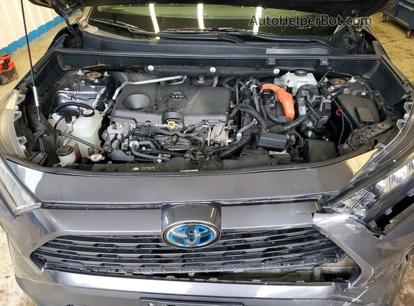 2T3LWRFV3KW036640 2019 TOYOTA RAV4 Серый Вид подкапотного пространства