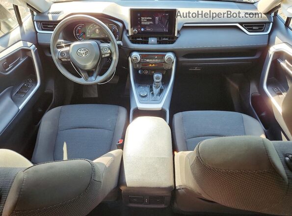 2T3LWRFV3SW278912 2025 TOYOTA RAV4 White Vista del salpicadero