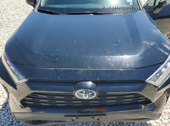 2T3LWRFV4NW143877 2022 TOYOTA RAV4 Black Vista del compartimento del motor