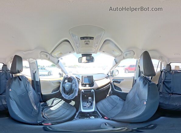 2T3LWRFV4NW143877 2022 TOYOTA RAV4 Black Vista interior de 360 grados