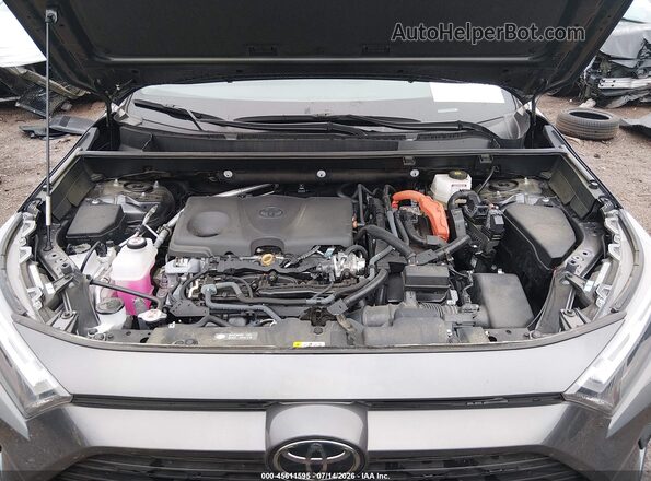 2T3LWRFV7SW271008 2025 TOYOTA RAV4 HYBRID Gray Rear view