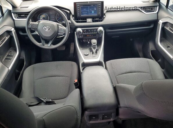 2T3LWRFV8KW001186 2019 TOYOTA RAV4 Gray წინა პანელის ხედი