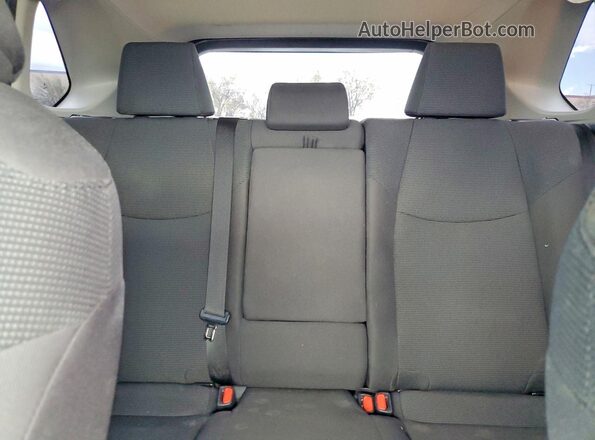 2T3LWRFV8KW001186 2019 TOYOTA RAV4 Gray უკანა სავარძლების ხედი