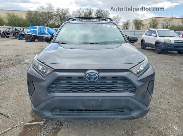 2T3LWRFV8KW001186 2019 TOYOTA RAV4 Gray წინა ხედი