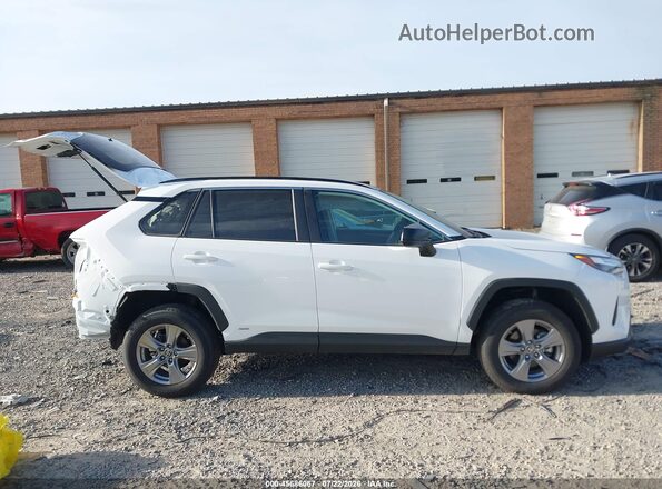 2T3LWRFV8RW237878 2024 TOYOTA RAV4 HYBRID White Սալոնի հետևի տեսք