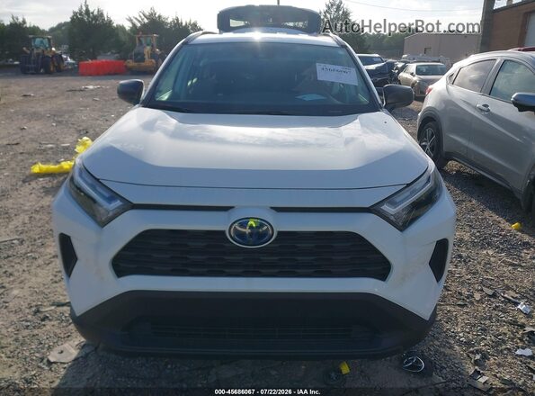 2T3LWRFV8RW237878 2024 TOYOTA RAV4 HYBRID White Սարքավորումների վահանակի տեսք