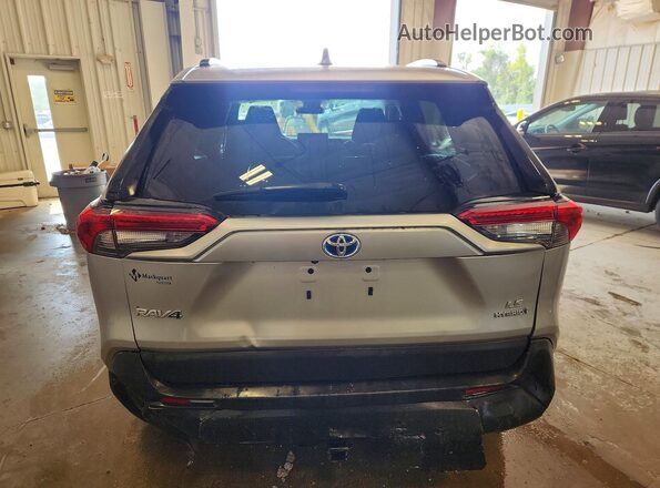 2T3LWRFVXRW203201 2024 TOYOTA RAV4 Silver უკანა ხედი