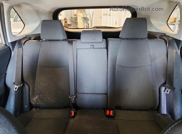 2T3LWRFVXRW203201 2024 TOYOTA RAV4 Silver უკანა სავარძლების ხედი