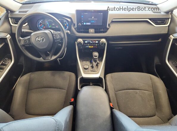 2T3LWRFVXRW203201 2024 TOYOTA RAV4 Silver წინა პანელის ხედი