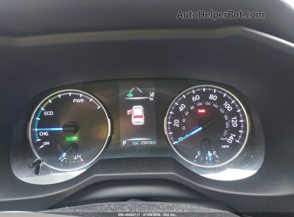 2T3MWRFV0KW036180 2019 TOYOTA RAV4 HYBRID Red Vista de los asientos traseros