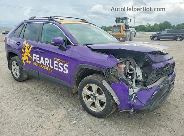 2T3MWRFV0LW082349 2020 TOYOTA RAV4 Purple Front right