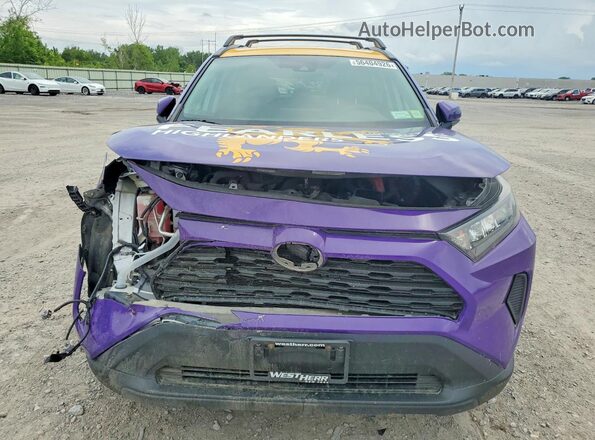 2T3MWRFV0LW082349 2020 TOYOTA RAV4 Purple Front view