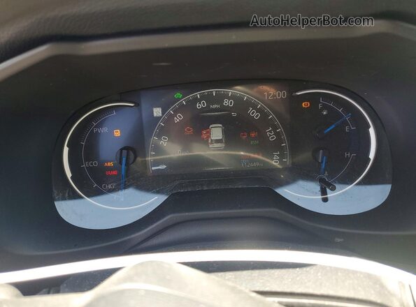 2T3MWRFV0RW193573 2024 TOYOTA RAV4 Черный Вид щитка приборов