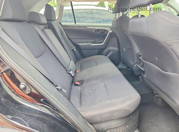 2T3MWRFV3KW038778 2019 TOYOTA RAV4 Черный Вид задней части салона