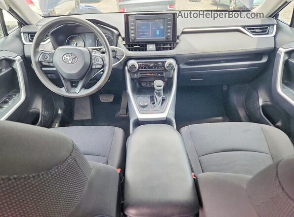 2T3MWRFV3KW038778 2019 TOYOTA RAV4 Черный Вид панели приборов