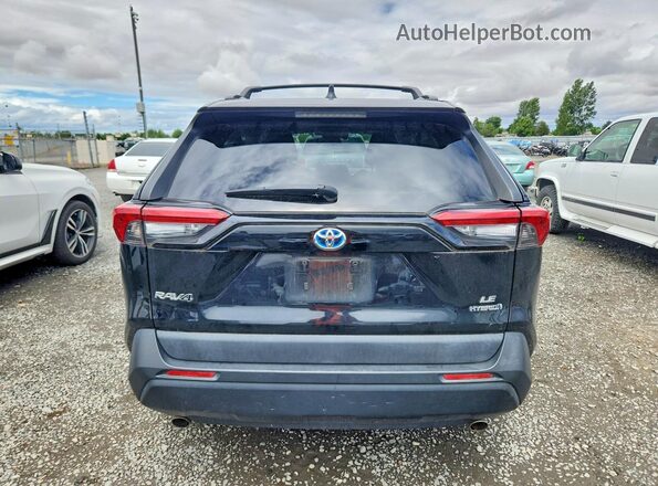 2T3MWRFV3KW038778 2019 TOYOTA RAV4 Черный Вид сзади