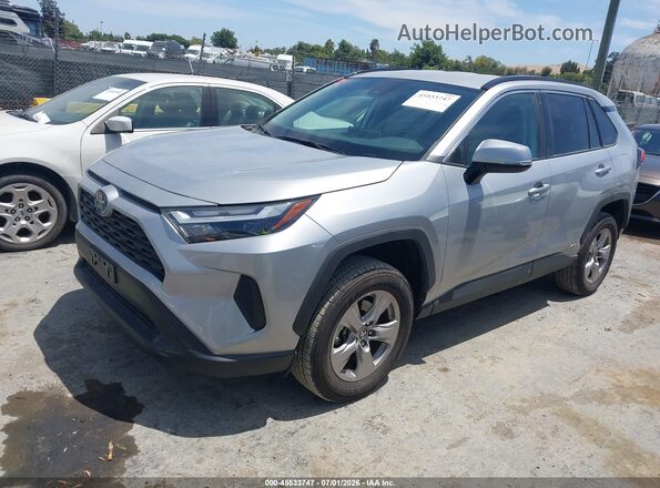 2T3MWRFV3RW231040 2024 TOYOTA RAV4 HYBRID Gray Առջևի ձախ երեք քառորդ տեսարան