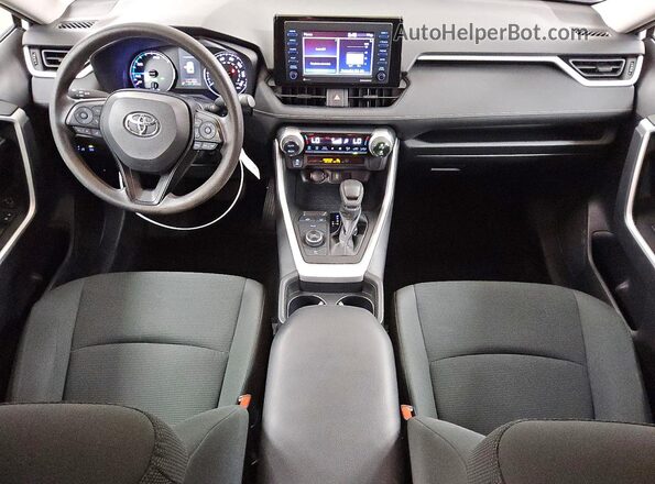 2T3MWRFV4MW116679 2021 TOYOTA RAV4 White Առջևի վահանակի տեսք