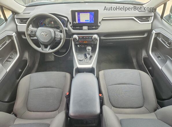 2T3MWRFV4PW171489 2023 TOYOTA RAV4 Gray Вид панелі приладів