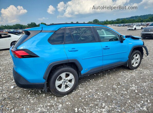 2T3MWRFV5KW001490 2019 TOYOTA RAV4 Blue უკანა მარჯვენა