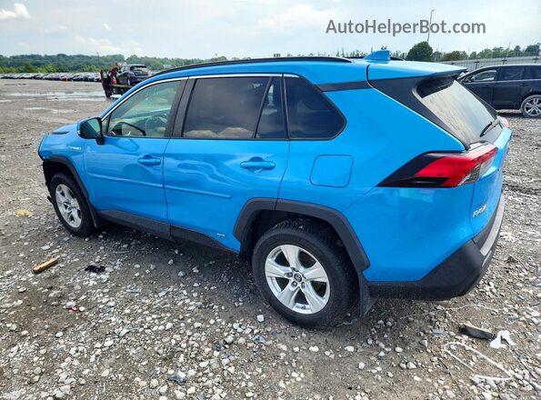 2T3MWRFV5KW001490 2019 TOYOTA RAV4 Blue უკანა მარცხენა