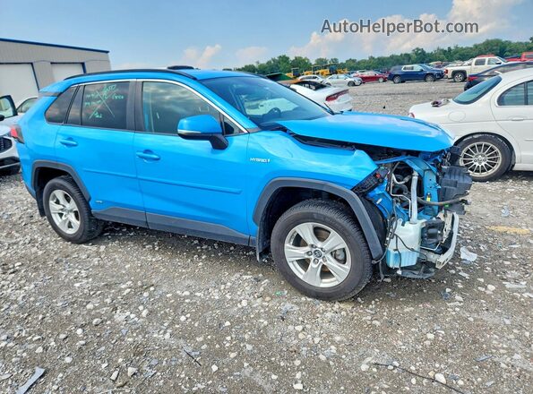 2T3MWRFV5KW001490 2019 TOYOTA RAV4 Blue წინა მარჯვენა