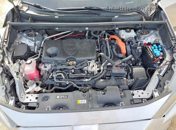 2T3MWRFV5KW031749 2019 TOYOTA RAV4 Silver Widok wnętrza z tyłu
