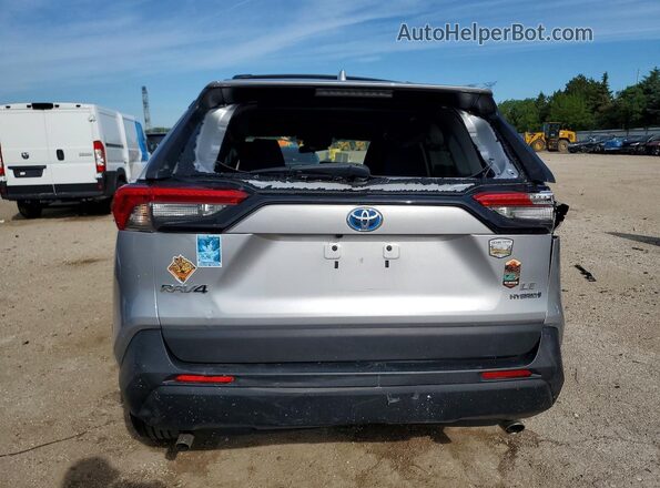 2T3MWRFV5KW031749 2019 TOYOTA RAV4 Silver Widok z tyłu