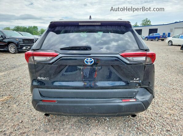 2T3MWRFV6KW007945 2019 TOYOTA RAV4 Черный Вид сзади