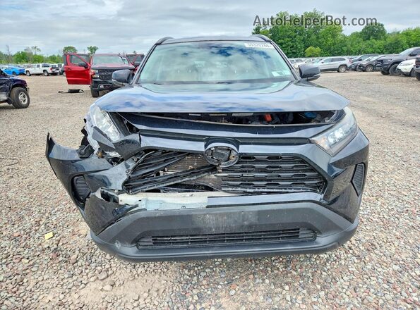 2T3MWRFV6KW007945 2019 TOYOTA RAV4 Черный Вид спереди