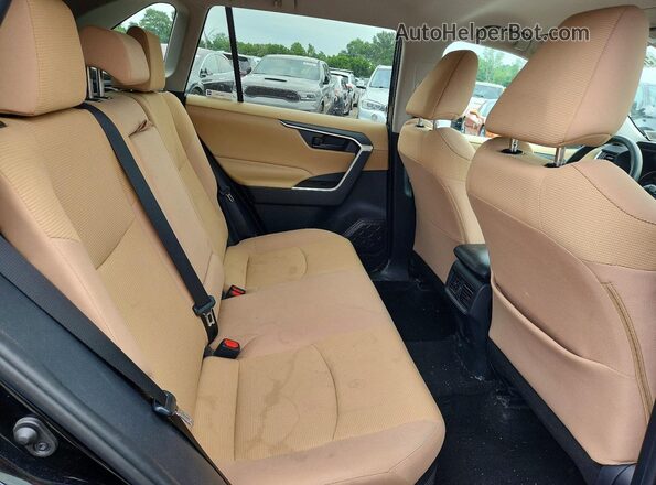 2T3MWRFV6KW007945 2019 TOYOTA RAV4 Черный Вид задней части салона