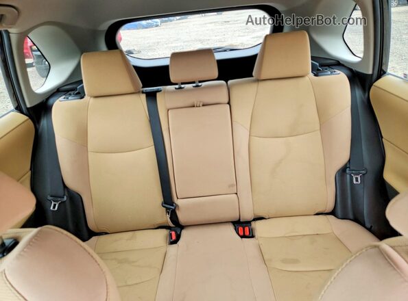 2T3MWRFV6KW007945 2019 TOYOTA RAV4 Черный Вид задних сидений